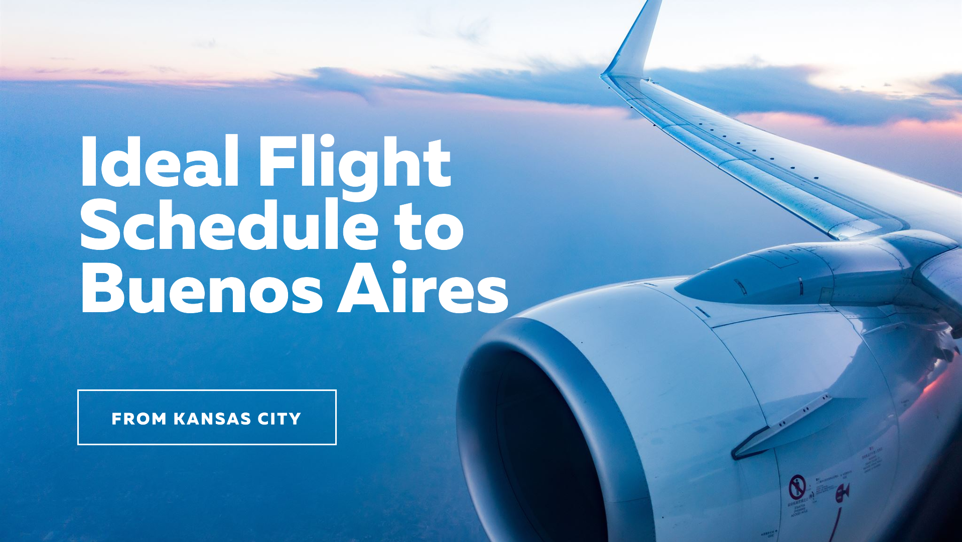 Flight Times between Kansas City and Buenos Aires